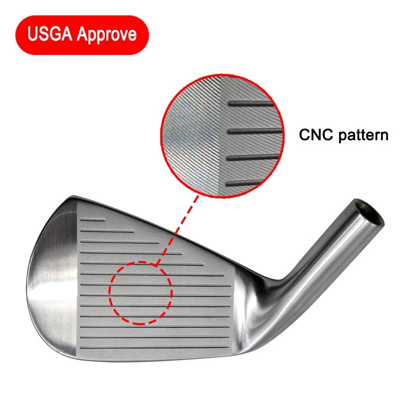 Crafted-to-spec Superior Golf Irons And Head Units Bundled With Installation Screws.Crafted-to-spec Superior Golf Irons And Head Units Bundled With Installation Screws.