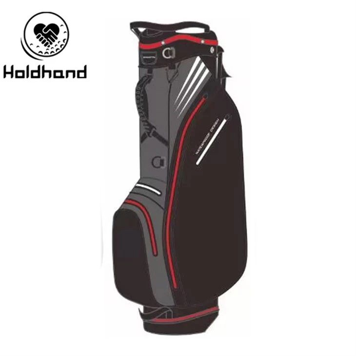 Dobbel stropp 7-veis engros OEM-design tilpasset golfbager Golf stativ bager fra fabrikk