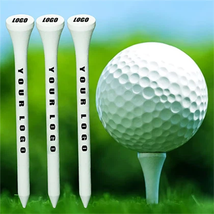 Egendefinerte tre justerbare golfseter Egendefinert logo Personlig golftees Priskonsesjoner Tee De Golf