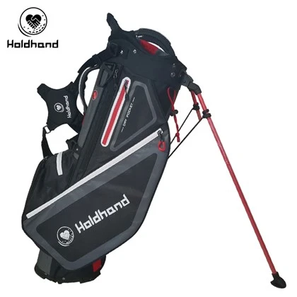 OEM golfbagfabrikk med høy ytelse – Lett stativveske med dobbel stropp med logotrykk og broderitilpasning
