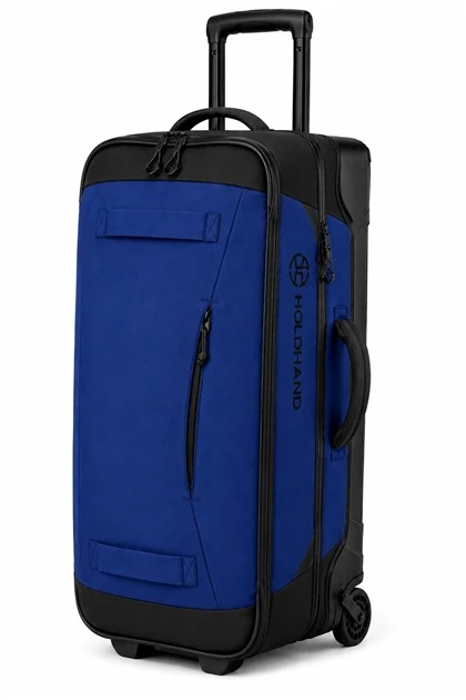 Royal Blue Premium Roller Travel Duffel