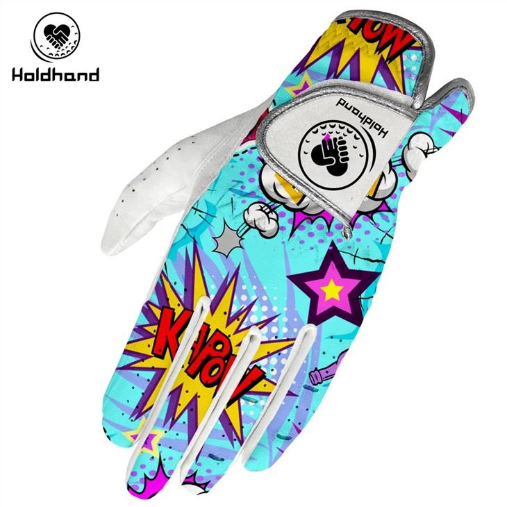 Colorful Design Synthetic Leather Golf Gloves Made in China