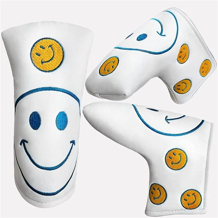 Genuine Leather Golf Putter Headcover Blade Putter Headcovers OEM