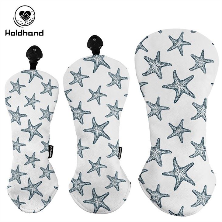 OEM Colorful Pattern Fashion Designs Factory Price Highlight Quality Driver Wood Headcovers Custom Logo