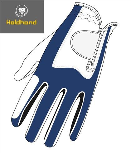 Fabrikkpris Motedesign tilpasset logo PU Cabretta golfhansker