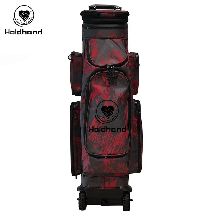 Engros Custom Design Fargerik Golf Bag Skinn Custom Designs Golf Staff Bag