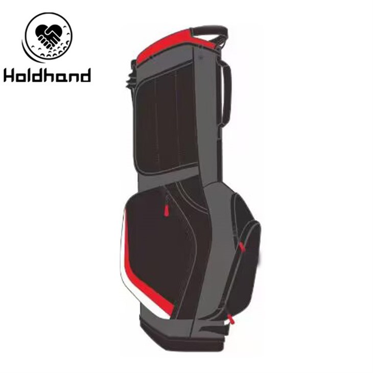 Tilpass Golf Bag Golf Stand Bag Vanntett Pu-skinn